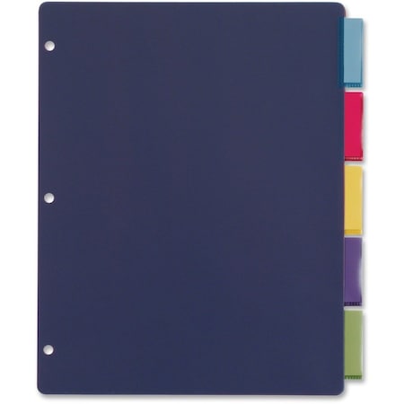 Cardinal Divider, Index, 5Tb, Ast 4PK CRD84018